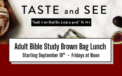 Taste and See Bible Study